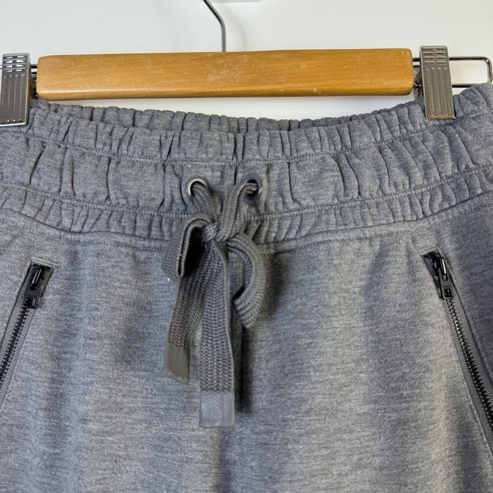 Athleta Bounce Back Joggers Gray XS Stretch Drawstring Sweatpants Pants Cozy